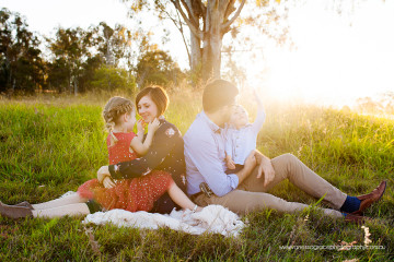 Family Session with Evie+Harvey